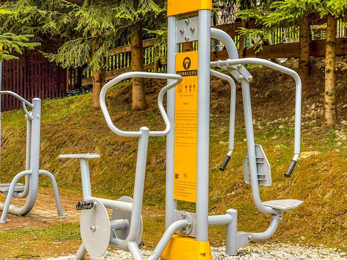 Mosorny Park Drewniane Komfortowe Domki Caloroczne Zawoja Eksteriør billede